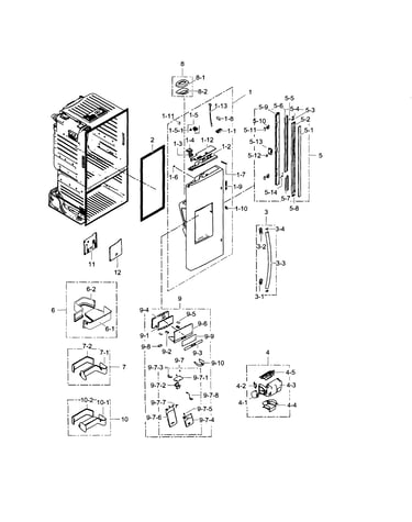 Fridge door l