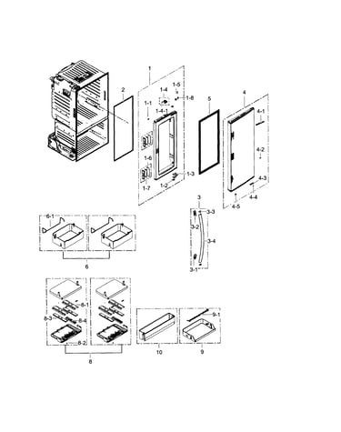Fridge door r