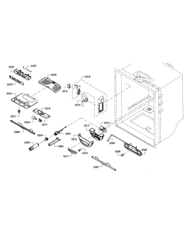 Refrigerator assy