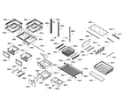 Bosch B22CT80SNP/01 shelf & drawer diagram