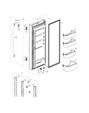 Fridge door l