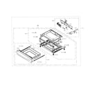 Samsung NX583G0VBBB/AA-01 drawer diagram