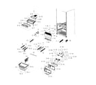 Samsung RFG237AAWP/XAA-04 freezer diagram