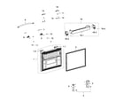 Samsung RFG237AAWP/XAA-05 freezer door diagram