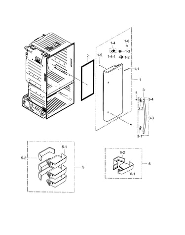 Fridge door r