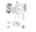 Samsung RF28HFEDTSR/AA-03 fridge door l diagram