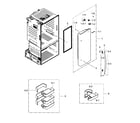 Samsung RF28HFEDTSR/AA-03 fridge door r diagram