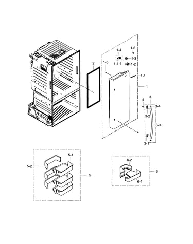 Fridge door r