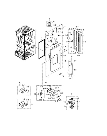 Fridge door l