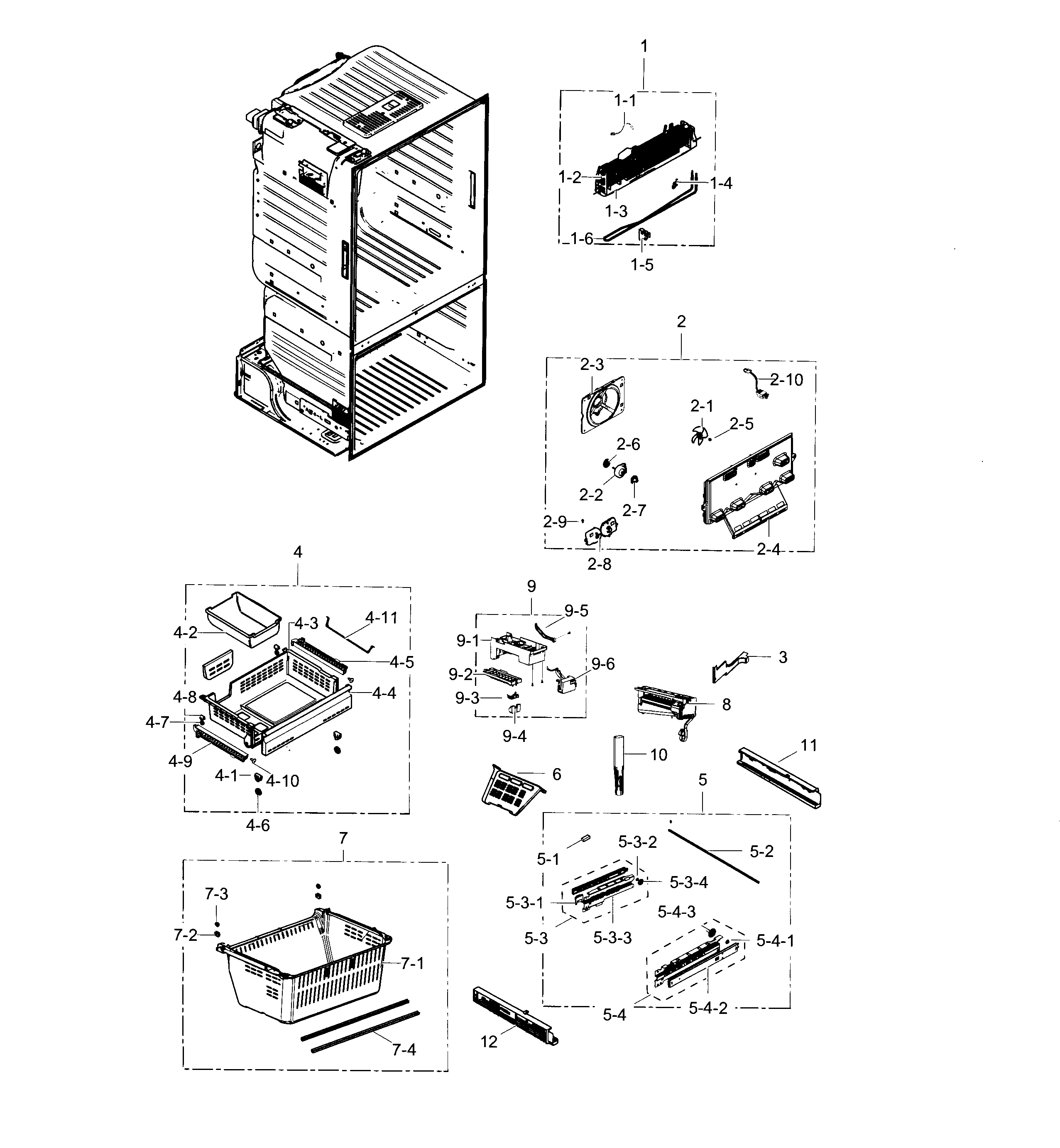 Freezer / icemaker