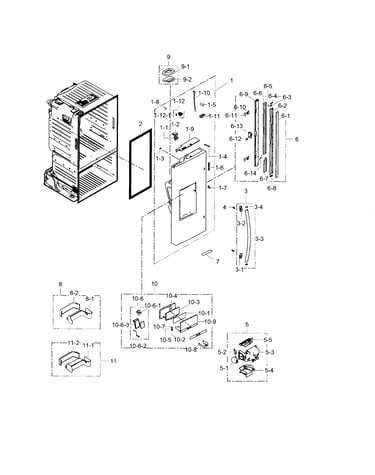 Fridge door l