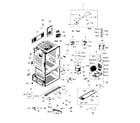 Samsung RF323TEDBBC/AA-02 cabinet diagram