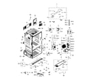 Samsung RF323TEDBBC/AA-04 cabinet diagram