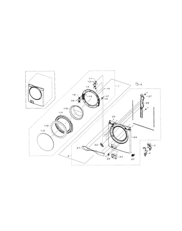 Frame front & door