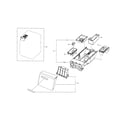 Samsung WF448AAP/XAA-05 drawer diagram