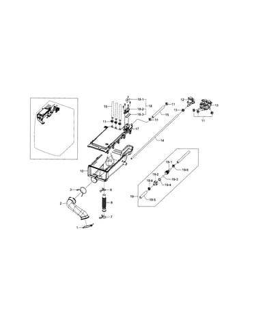 Housing-drawer