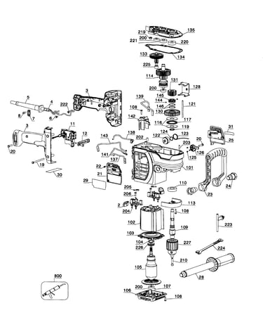 Drill assy