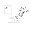 Samsung WF448AAW/XAA-05 drawer diagram