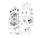 Samsung RF323TEDBSR/AA-02 cabinet diagram