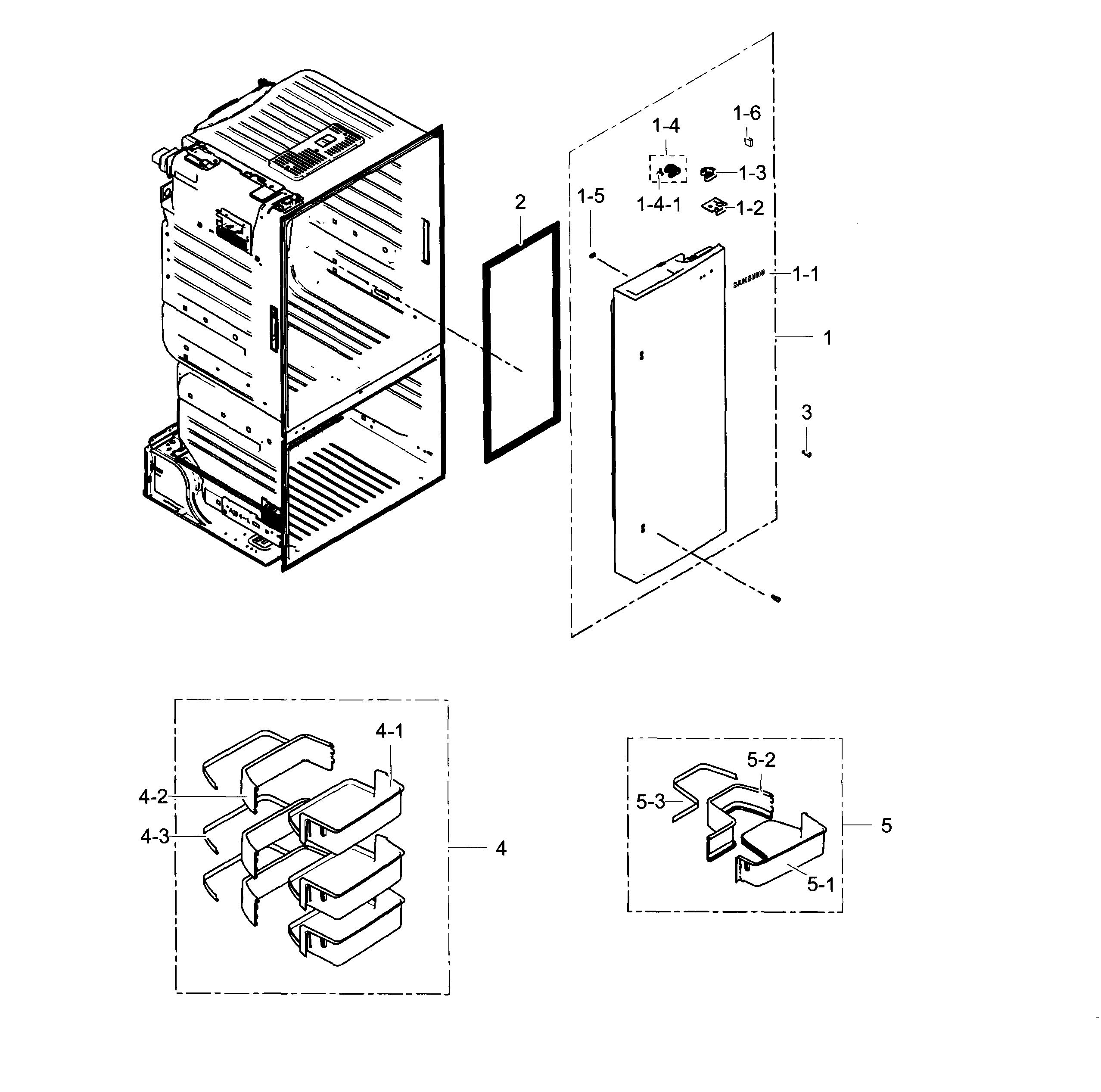 Fridge door r