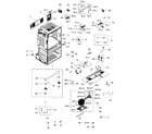 Samsung RF4289HARS/XAA-02 cabinet diagram