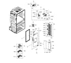 Samsung RF4289HARS/XAA-02 fridge door l diagram