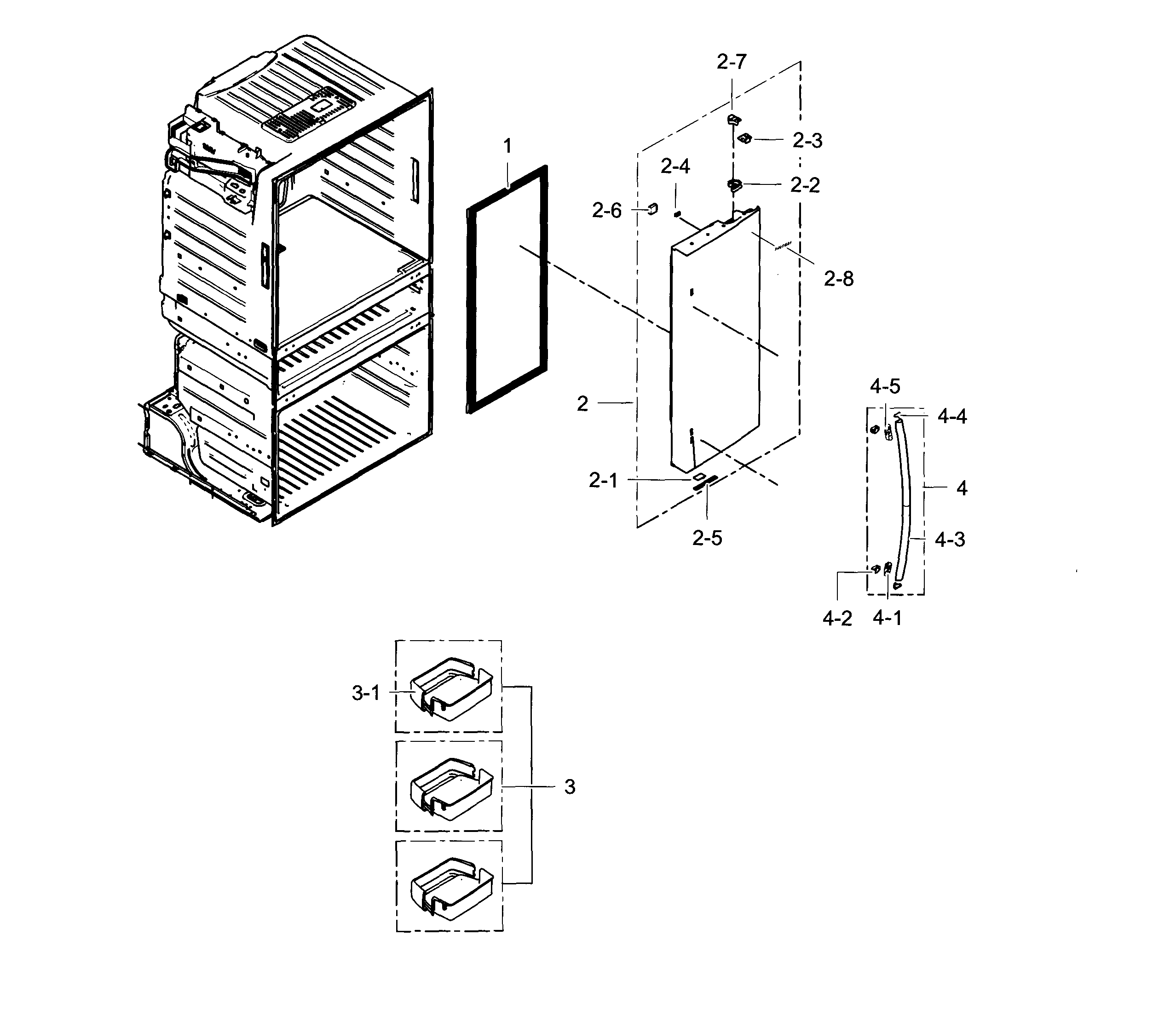 Fridge door r