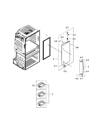 Fridge door r