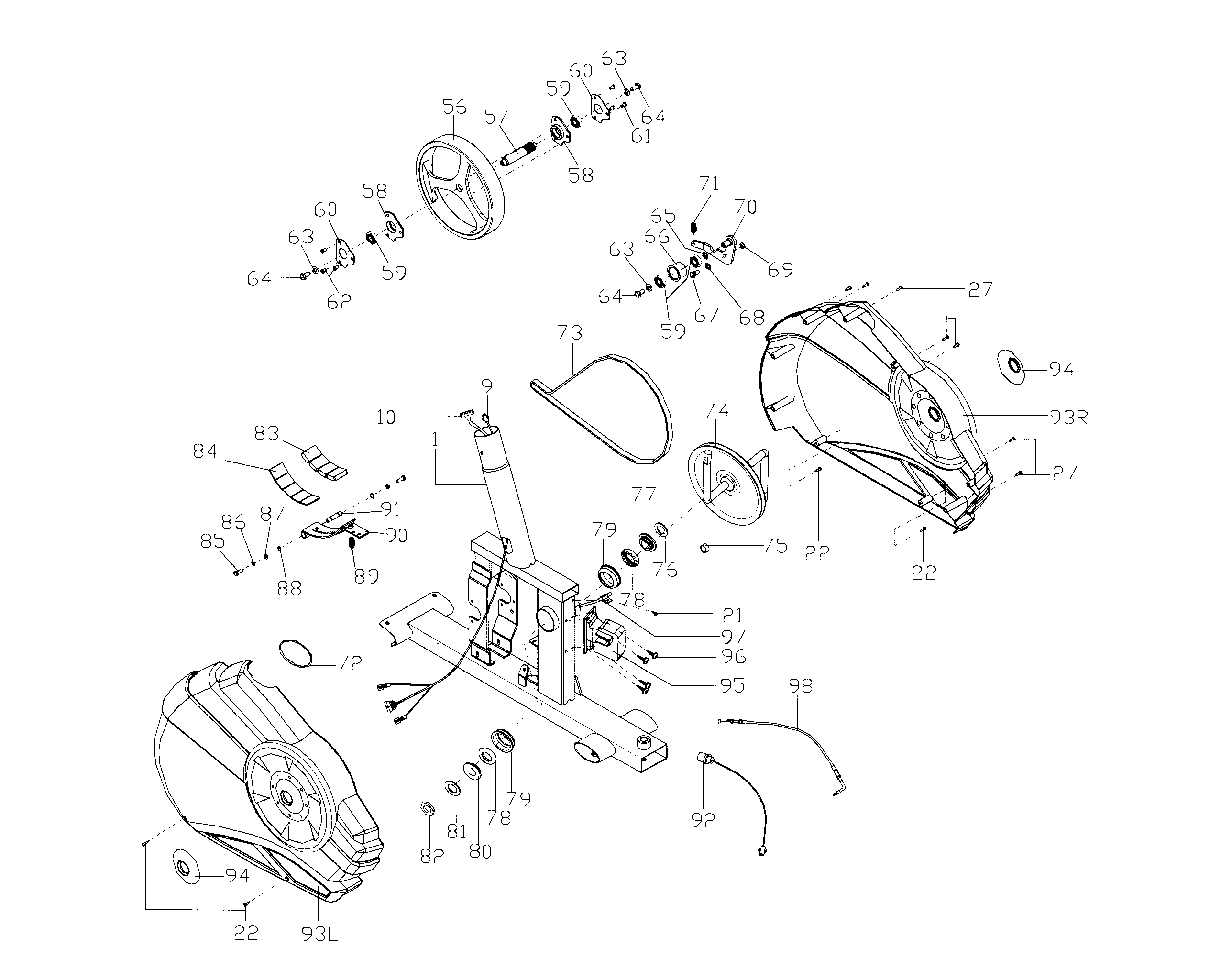 Pedal assy