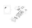 Samsung WF210ANW/XAA-02 drawer diagram