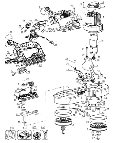 Saw assy