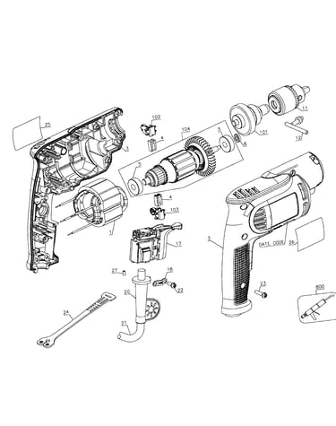 Drill assy