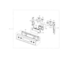 Samsung NE595R1ABSR/AA-02 control panel diagram