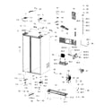 Samsung RH30H9500SR/AA-00 cabinet diagram