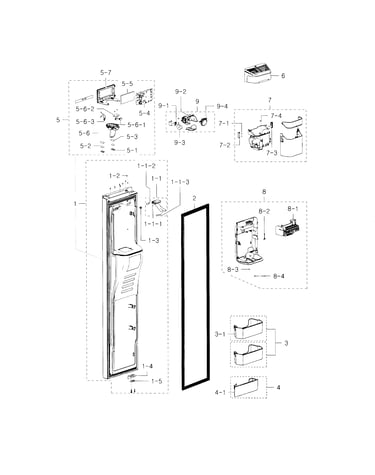 Door-freezer