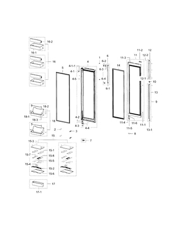 Door-fridge