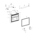 Samsung RFG237AAPN/XAA-01 freezer door diagram