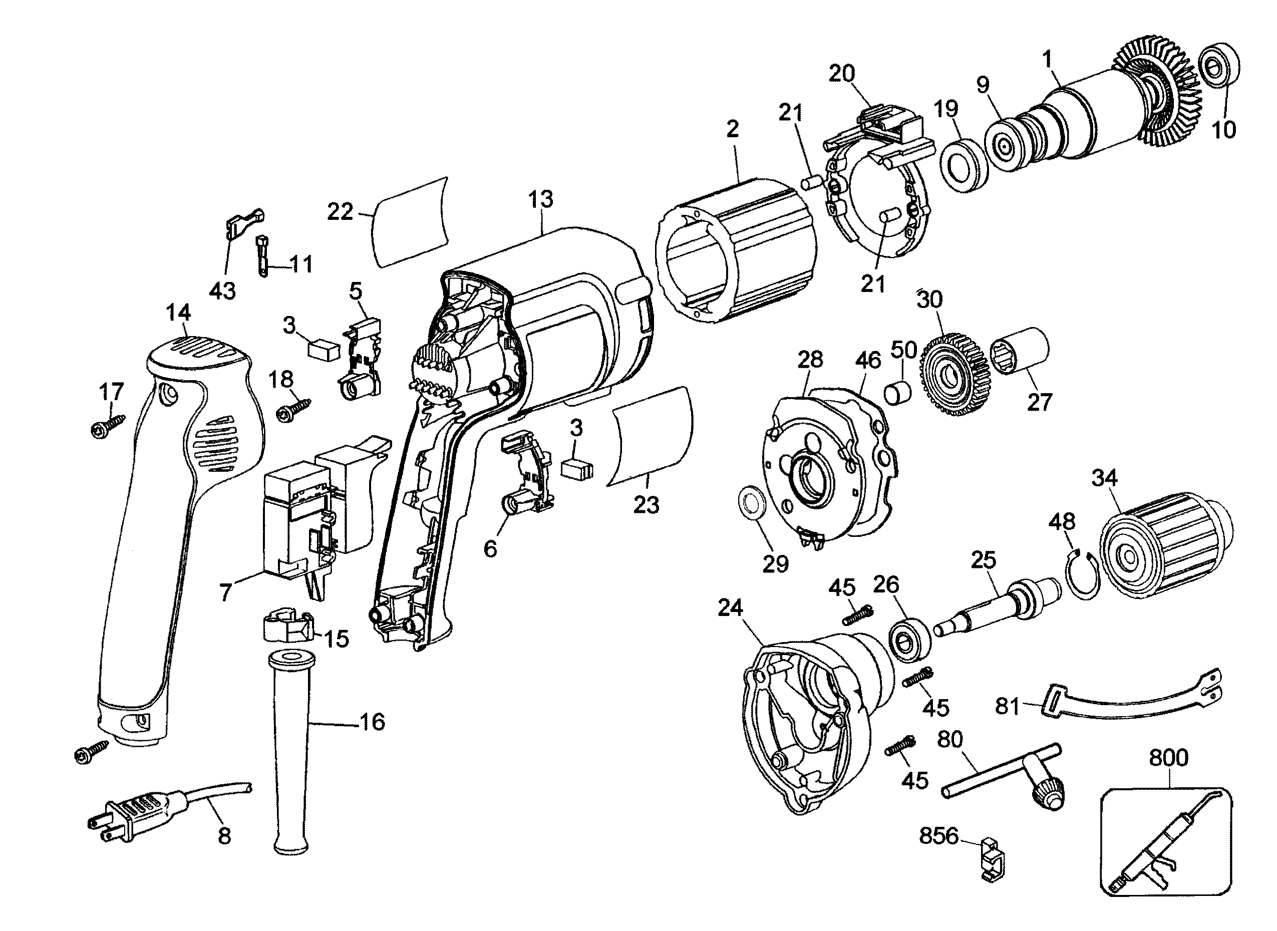 Drill assy