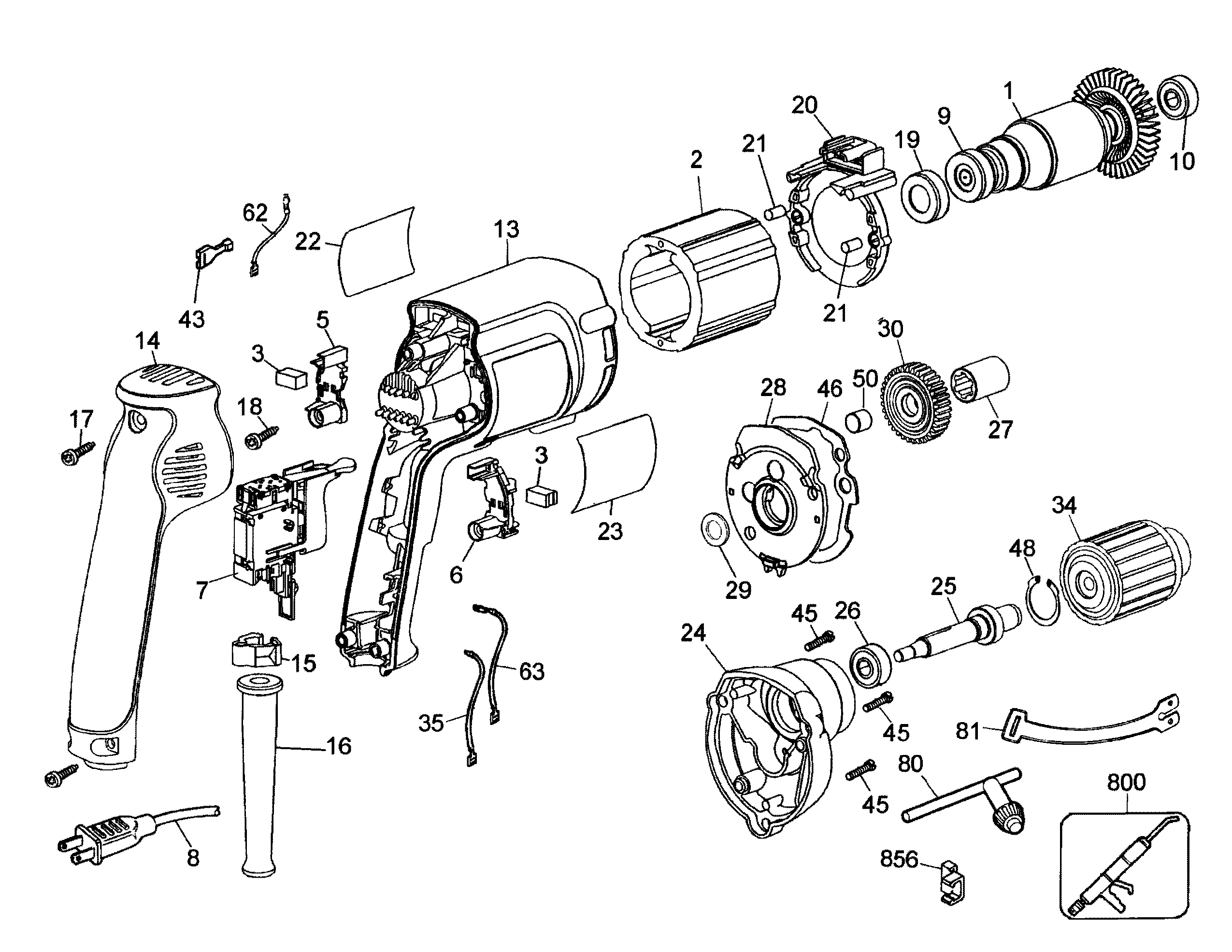 Drill assy