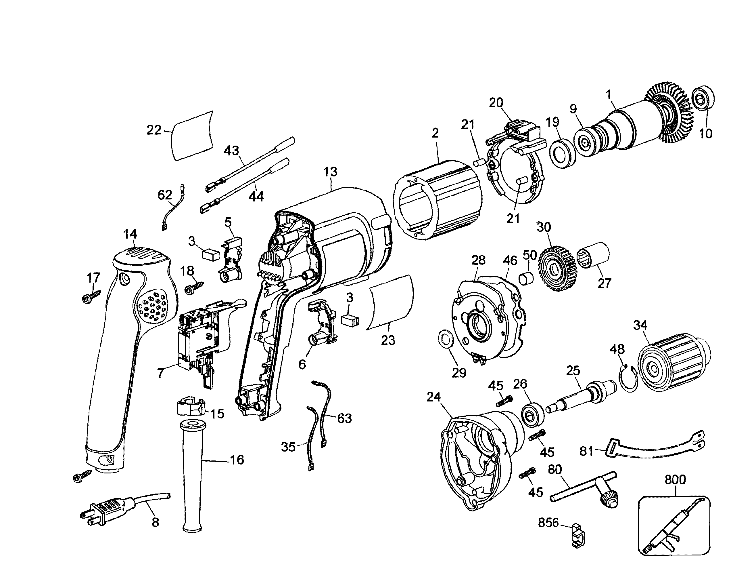 Drill assy