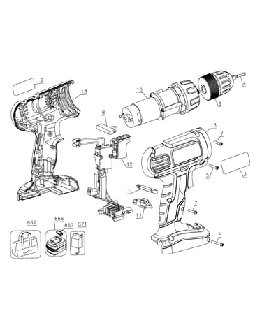 Drill assy
