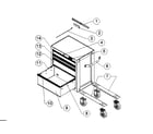 Craftsman 706452530 tool ches diagram