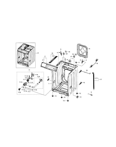 Frame & cover parts