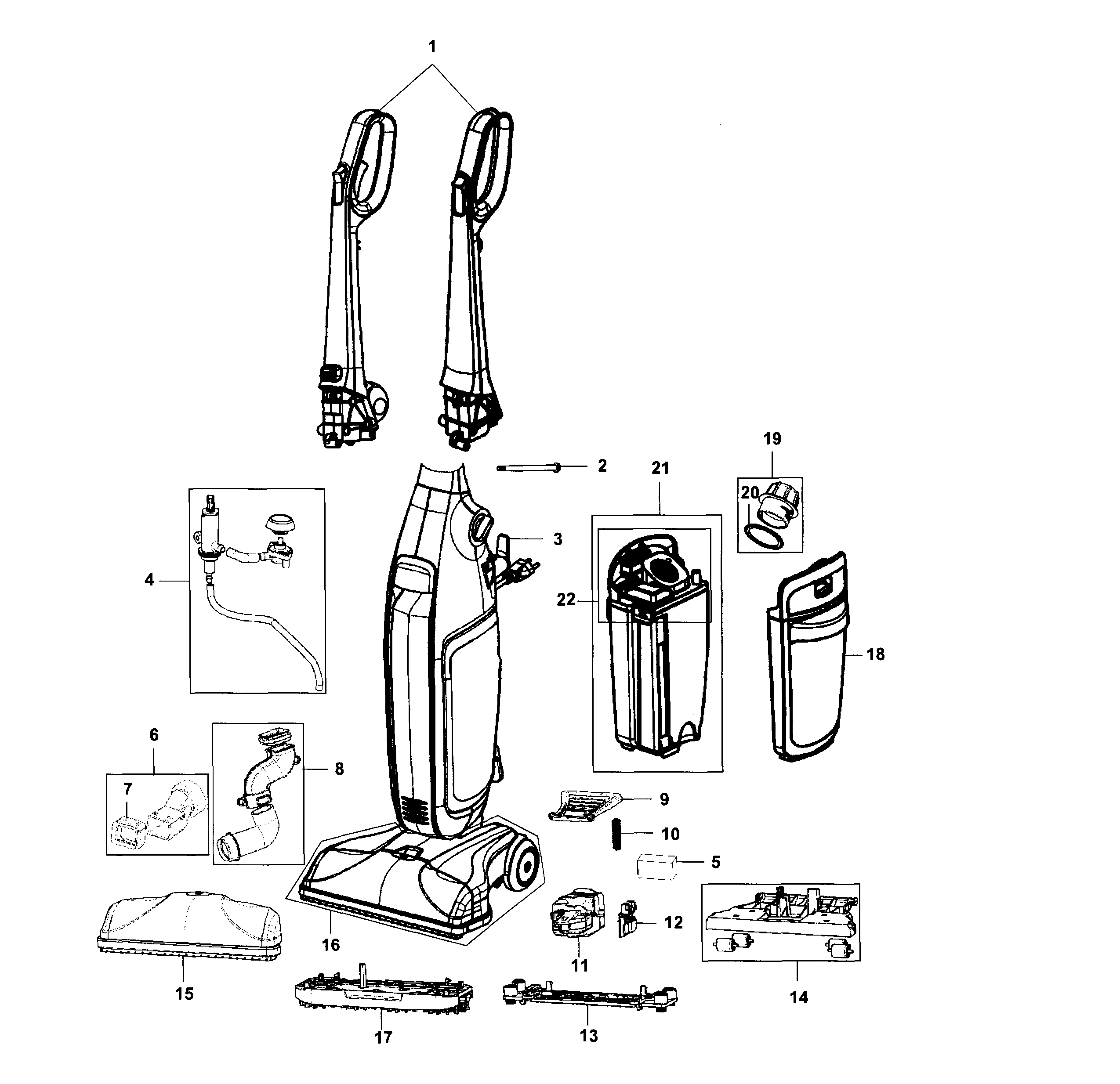 Vacuum assy