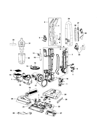 Vacuum assy