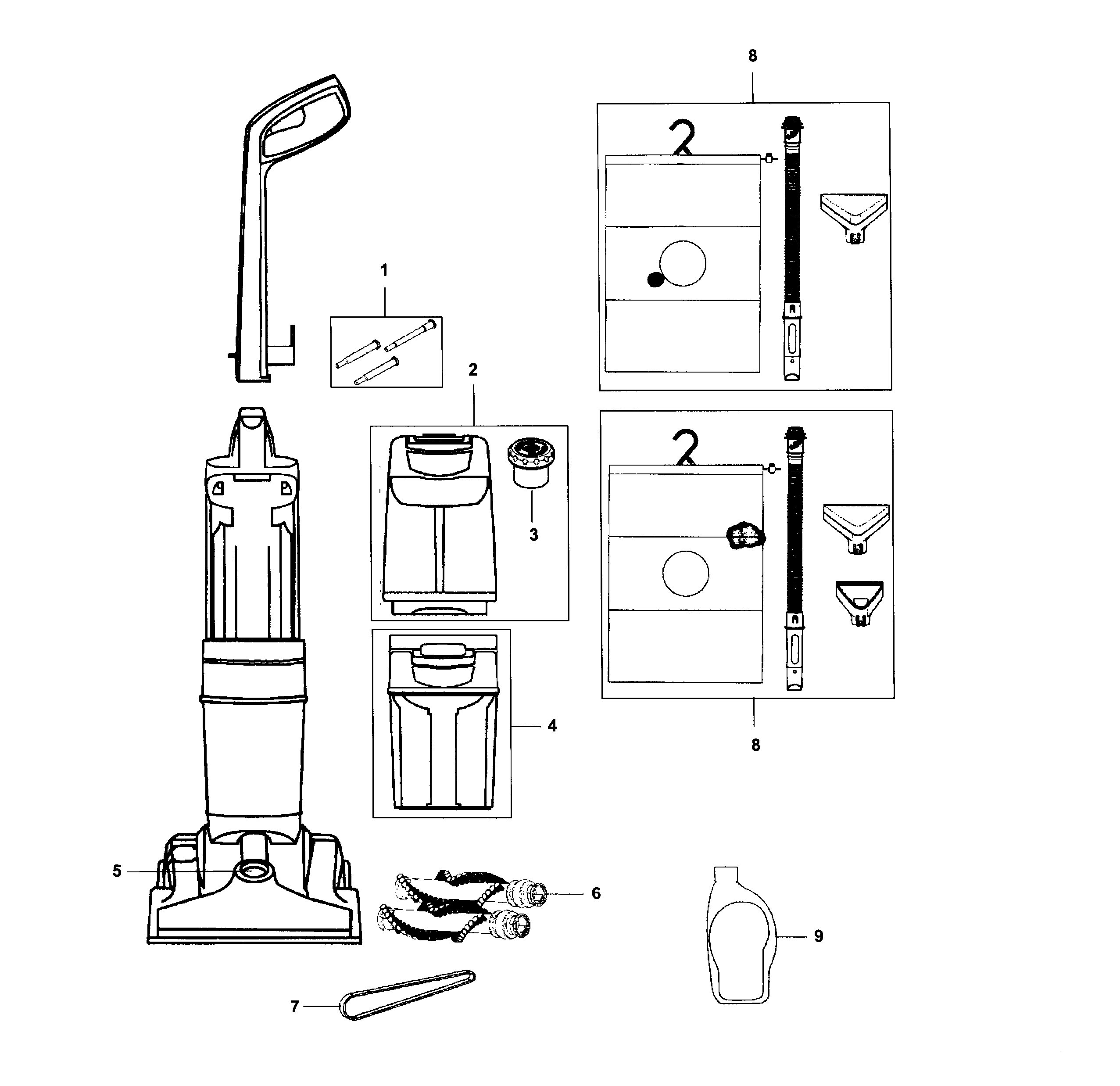 Vacuum assy