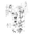 Hoover UH72450 vacuum assy diagram