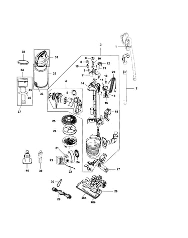 Vacuum assy