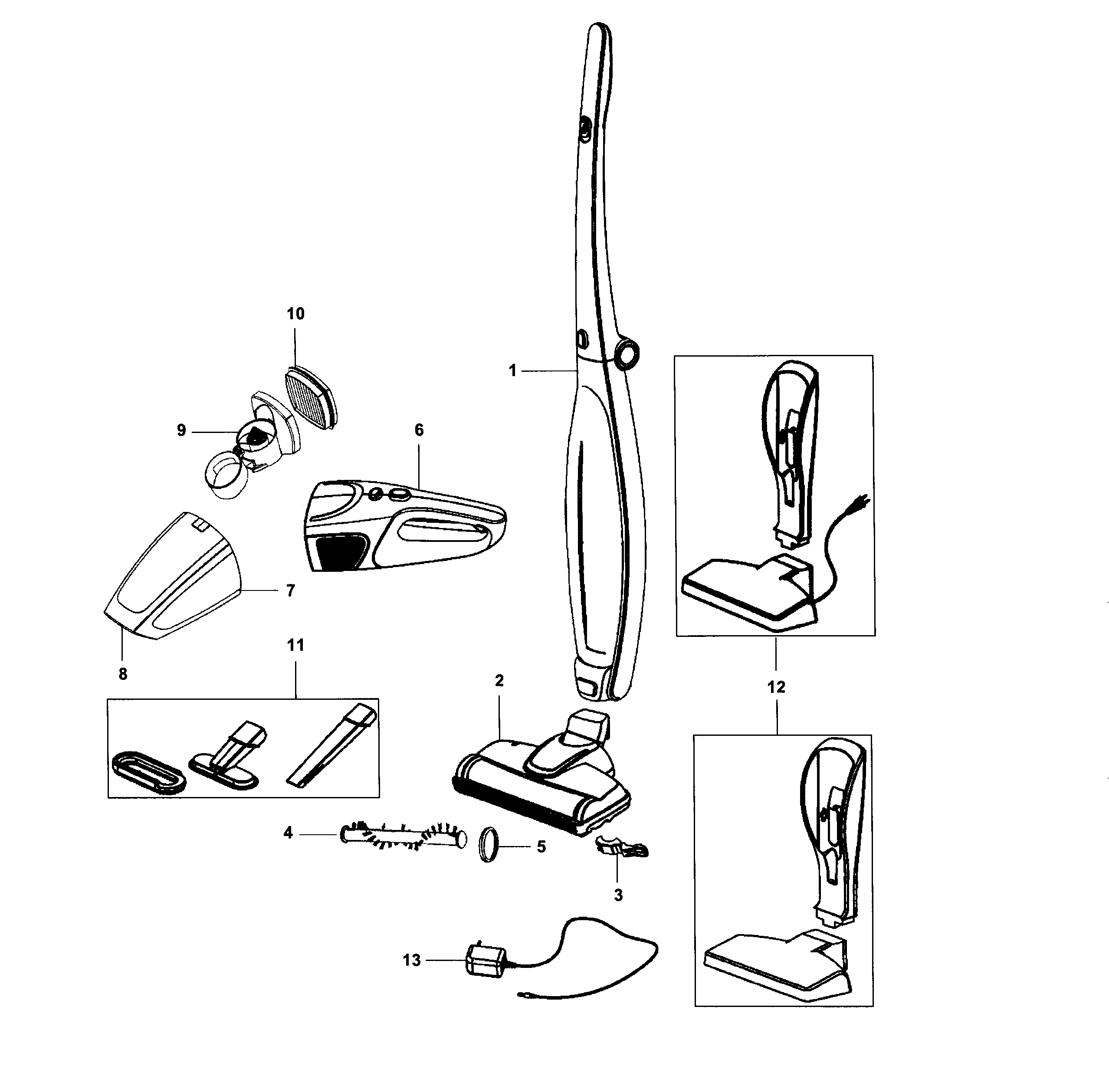 Vacuum assy