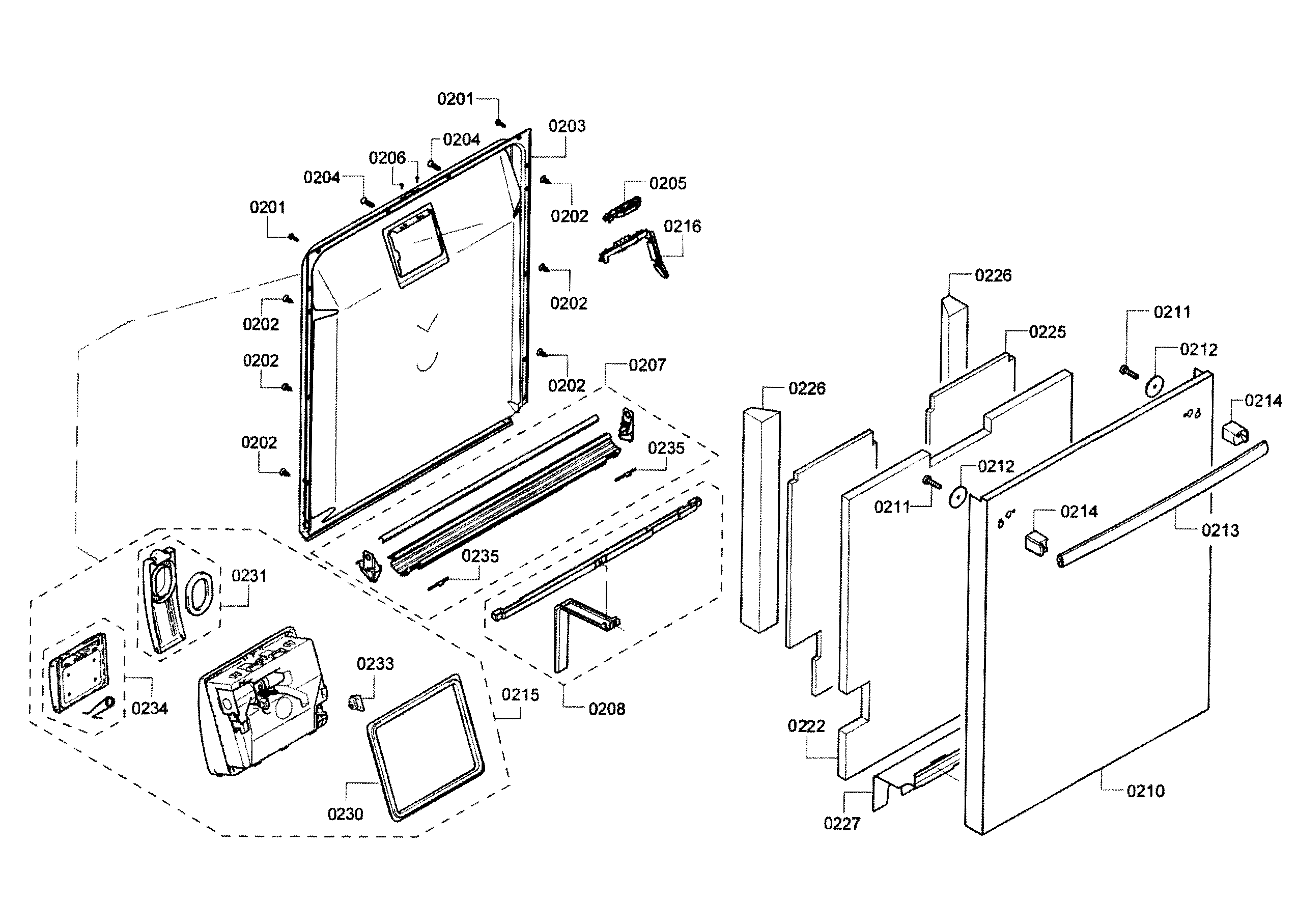Door assy